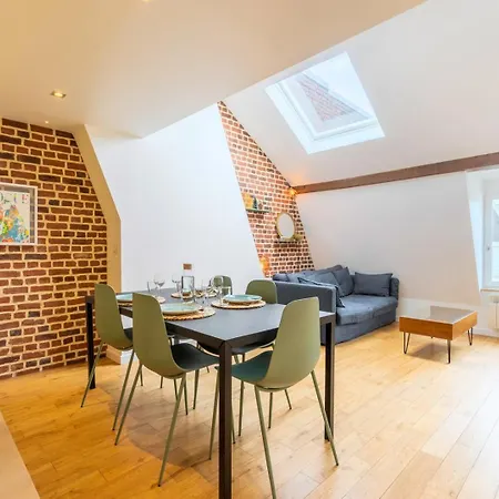 Charming Bright Flat In Vieux Lille. شقة ليل