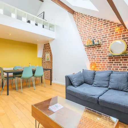 Charming Bright Flat In Vieux Lille. Apartment *